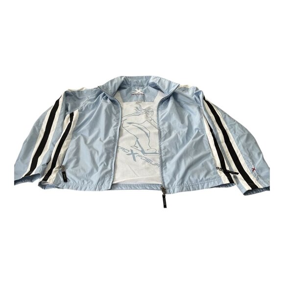ZeroXposur Women’s XL Light Blue Full-Zip Windbreaker Jacket - Picture 3 of 12